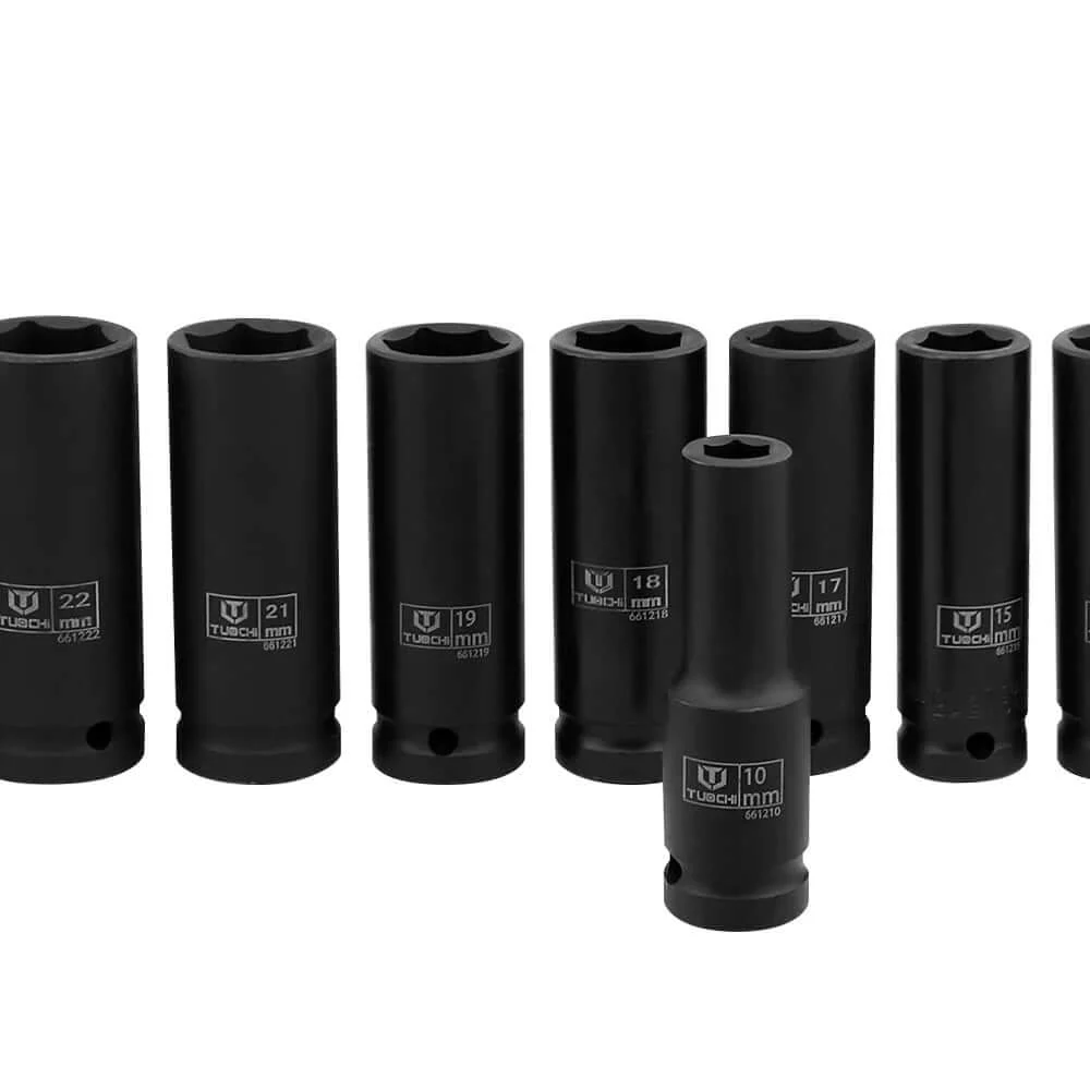 1/2" Deep Impact Socket Set 10-32mm - Image 6