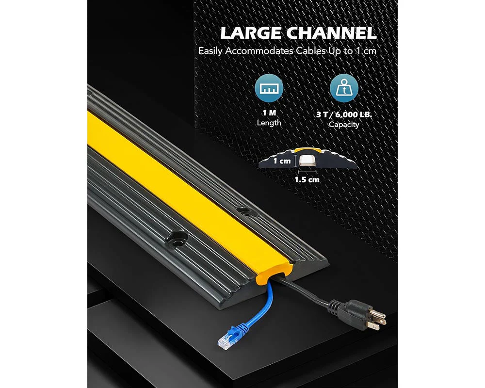 1 Channel Cable Protector Ramp - Image 4