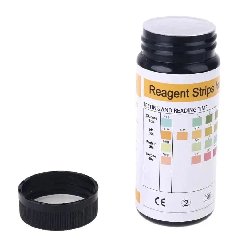 100 Strips URS-4K Urinalysis Reagent Strips - 4 Parameters - Image 4