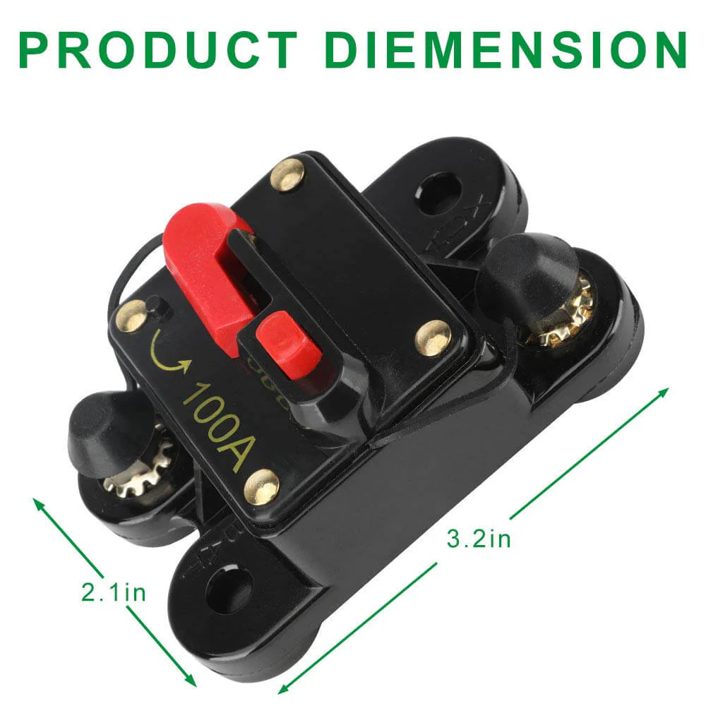 100A Dc Circuit Breaker 24V DC Circuit Breaker - Image 3