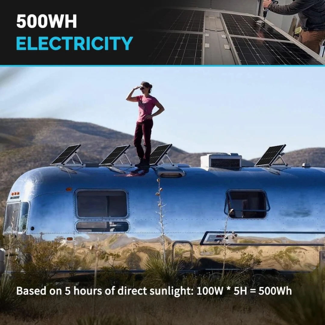 100W Solar Panel - Image 8