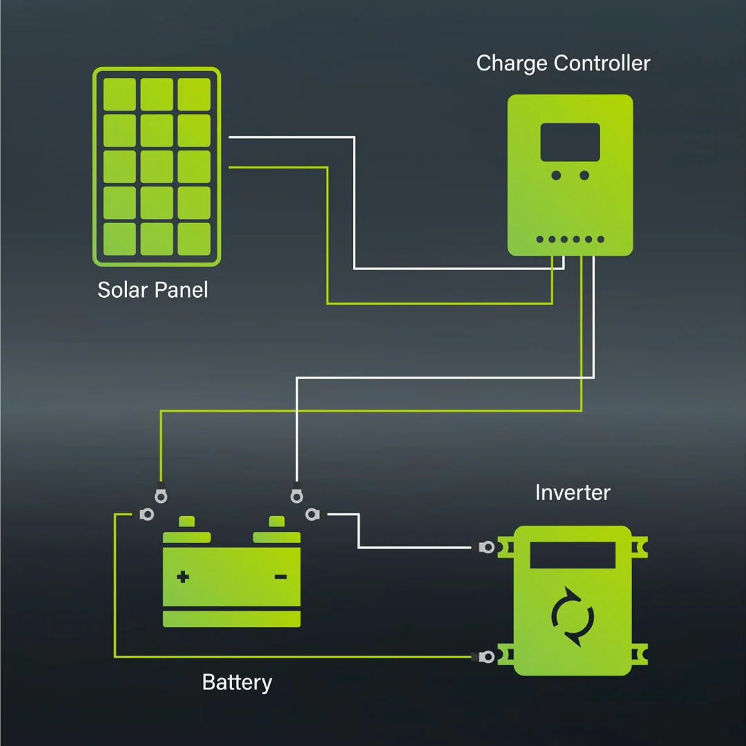 Solar Panel Kit 100W - Image 3