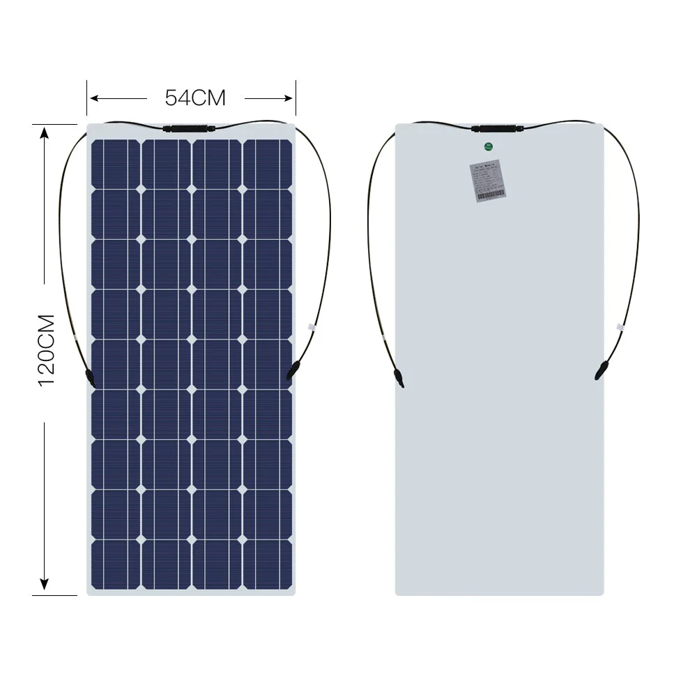 100W Solar Panel with Solar Controller - Image 5