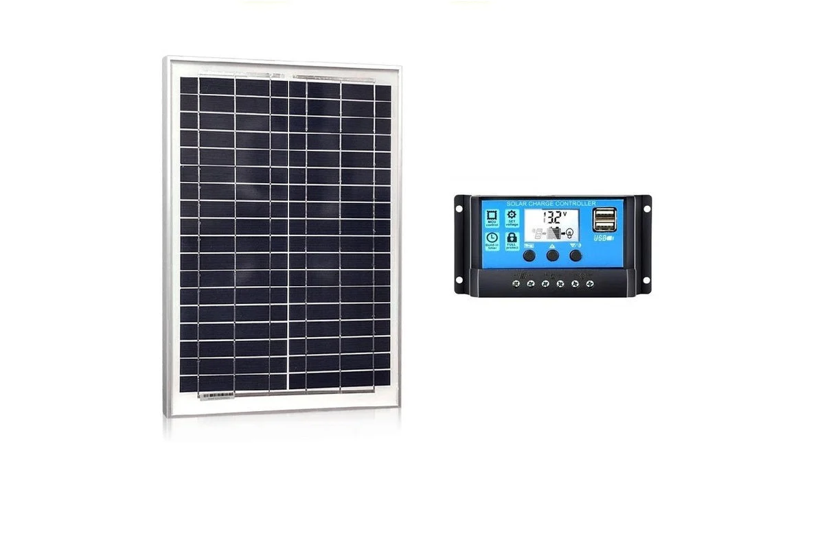 100W Solar Panel with Solar Controller - Image 2