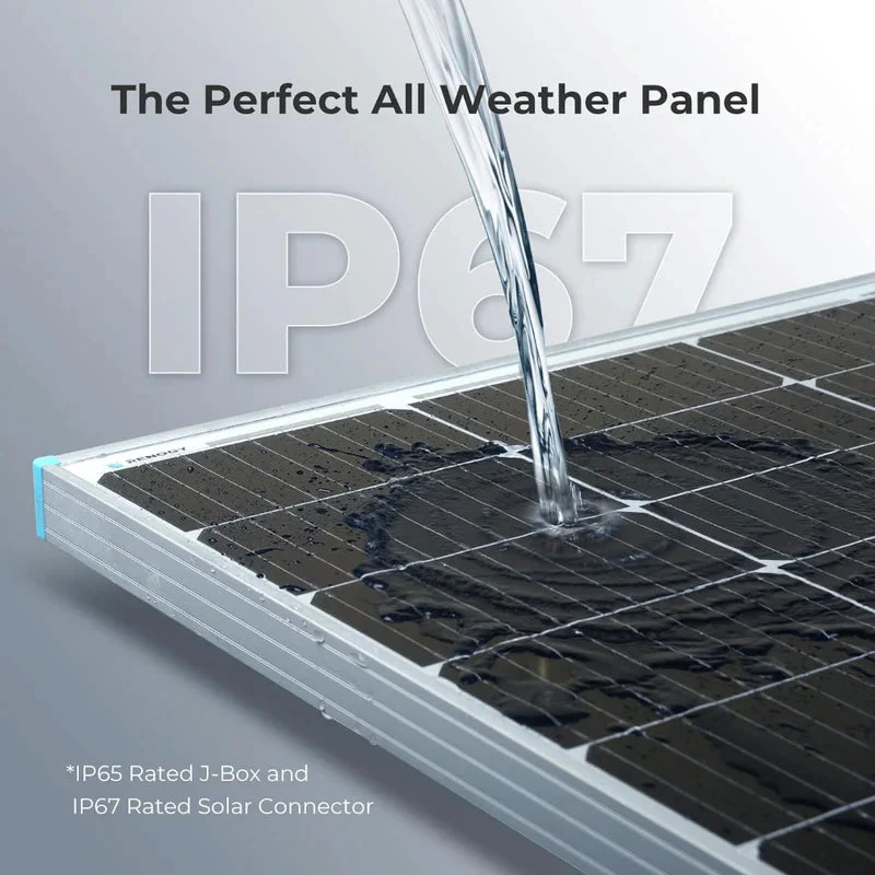 100W Solar Panel with Solar Controller - Image 8