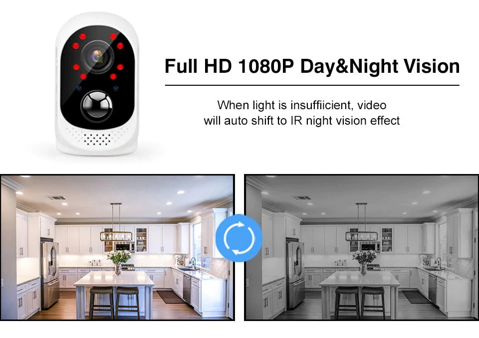 1080P Wireless Security Camera Battery Operated - Image 7