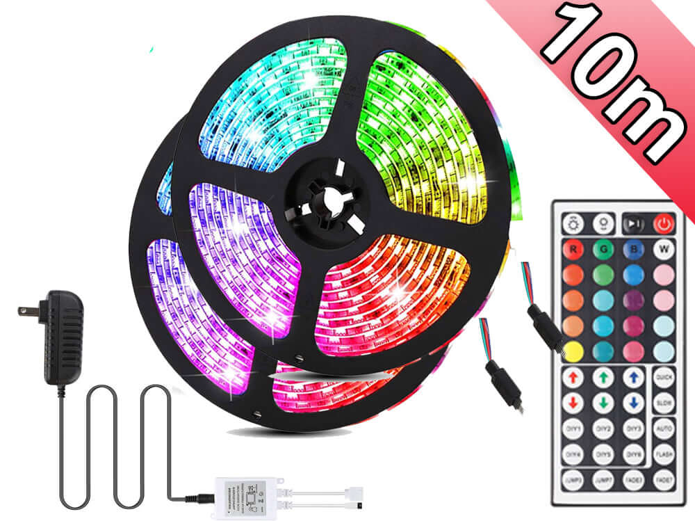 10M/16.4ft 300 LED Light Strip with 44 Key Remote - Image 7