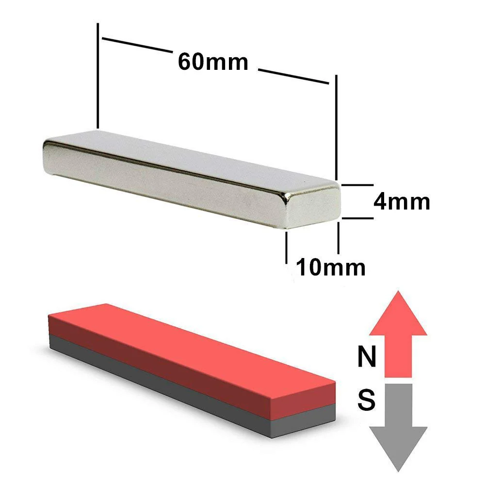 10Pcs Strong Neodymium Bar Magnets - Image 9