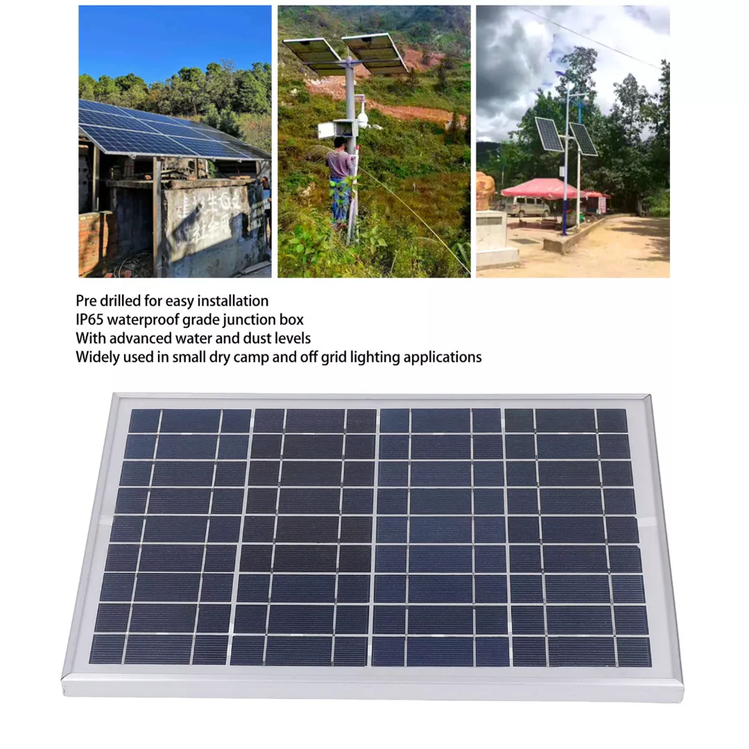 10W 18V Solar Panel - Image 4