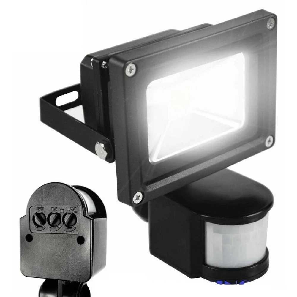 10W LED Flood Light Motion Sensor