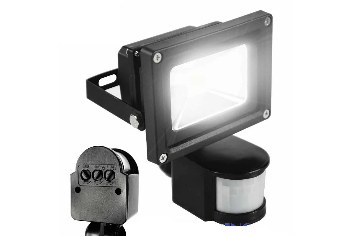 10W LED Flood Light Motion Sensor - Image 2
