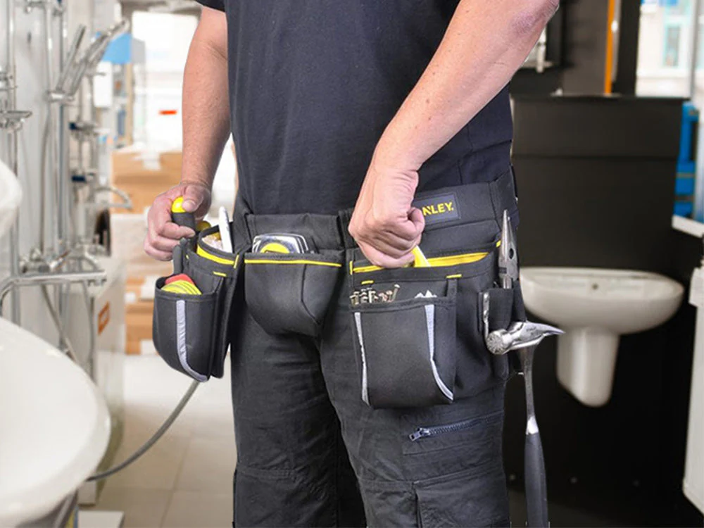 11 Multi Size Pockets Tool Apron/Tool Belt Pouch - Image 2