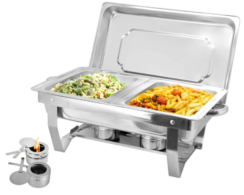 11L Chafing Dish Buffet Set – Keep Food Warm in Style