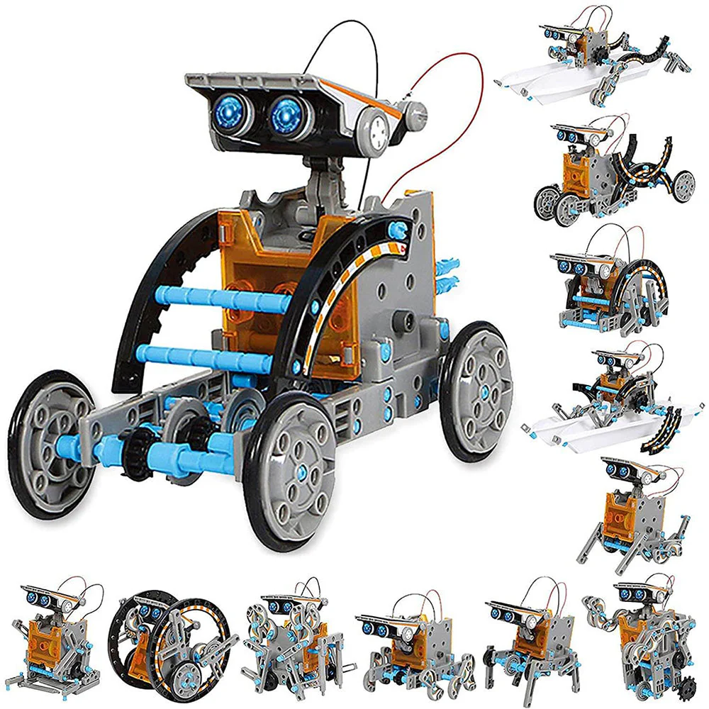 12 In 1 Solar Educational Robot Kit - Image 2