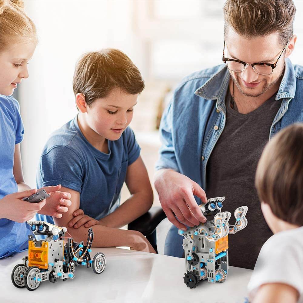 12 In 1 Solar Educational Robot Kit - Image 7