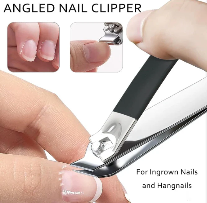 12 Pcs Ingrown Toenail Clipper Nail Cutter Pedicure Knife for Thick Nails Black - Image 5