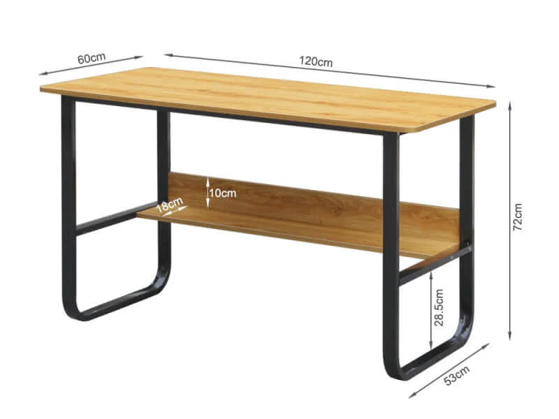120CM Computer Desk Study Table - Image 4