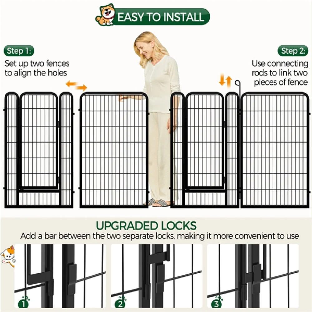 120cm Tall Dog Playpen Panels - Image 2