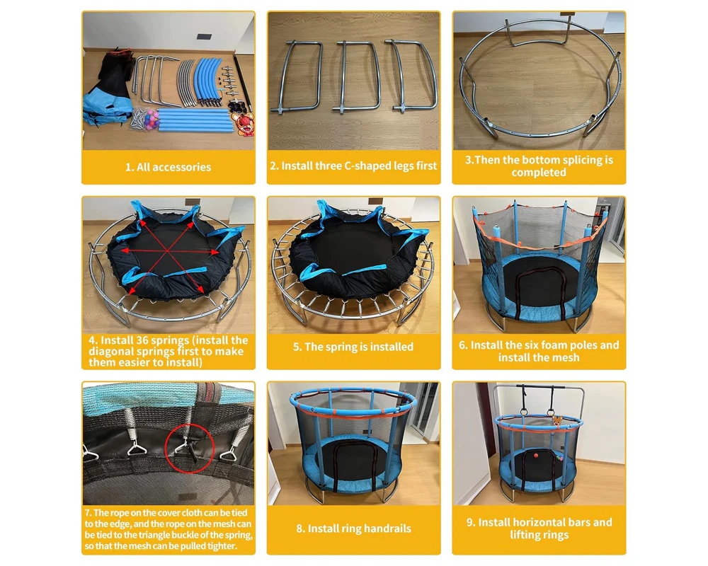 Outdoor Trampoline 1.2m - Image 6