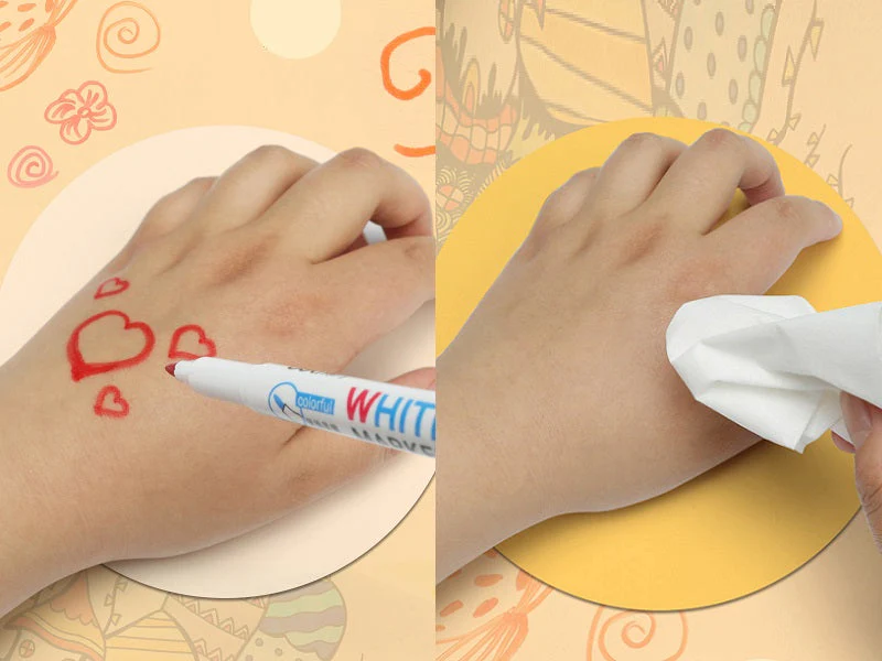 (12PCS/PACK) Whiteboard Marker Pen - Fine tip , Colourful - Image 5