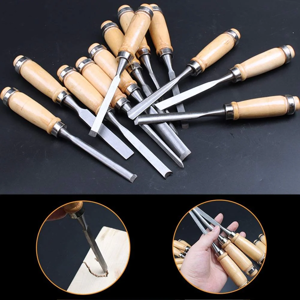 12pcs Wood Carving Carpentry Set - Image 5