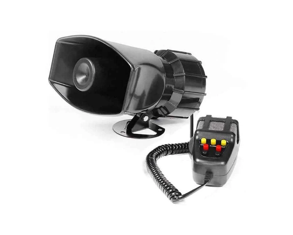 12V 60W Car Siren Ambulance Warning Alarm Loudspeaker W/Mic Sound - Image 7