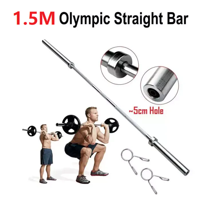 150cm Olympic Barbell Bar - Image 11