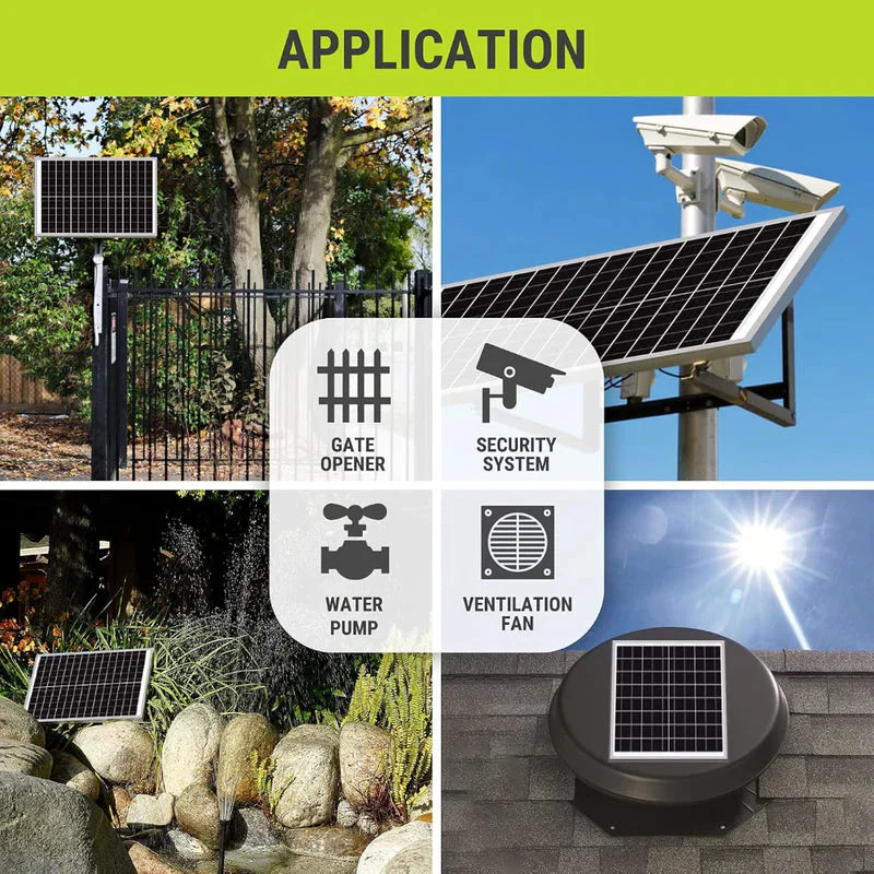 150W Solar Panel with Solar Controller - Image 9