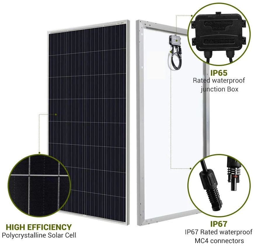 150W Solar Panel with Solar Controller - Image 5