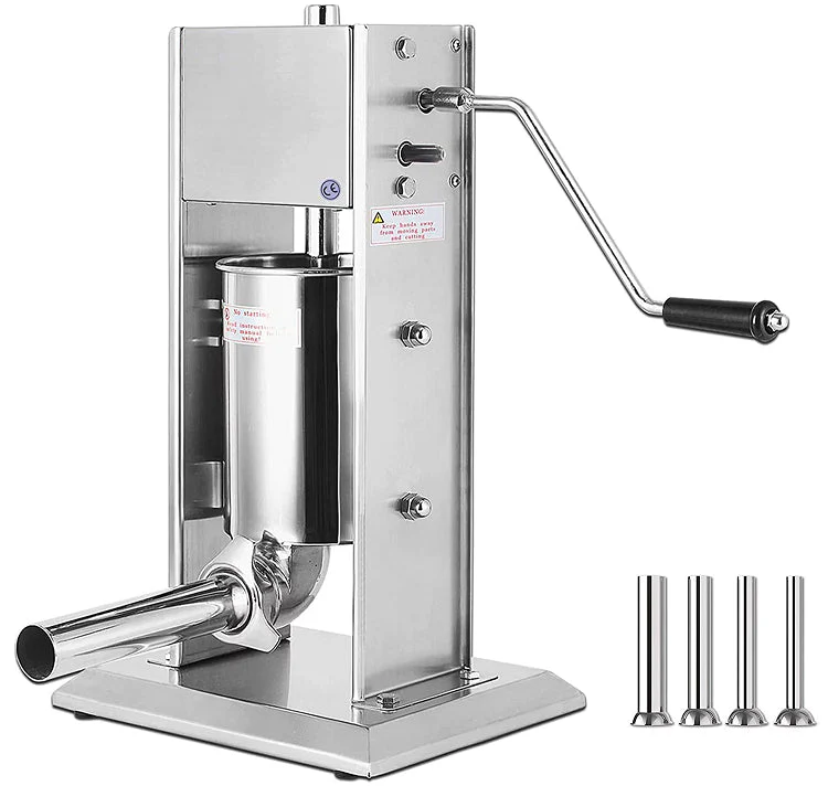 15L Sausage Stuffer Stainless Steel Sausage Maker Machine - Image 3