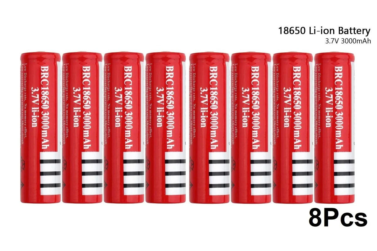 18650 Rechargeable Battery - 8PCS - Image 2