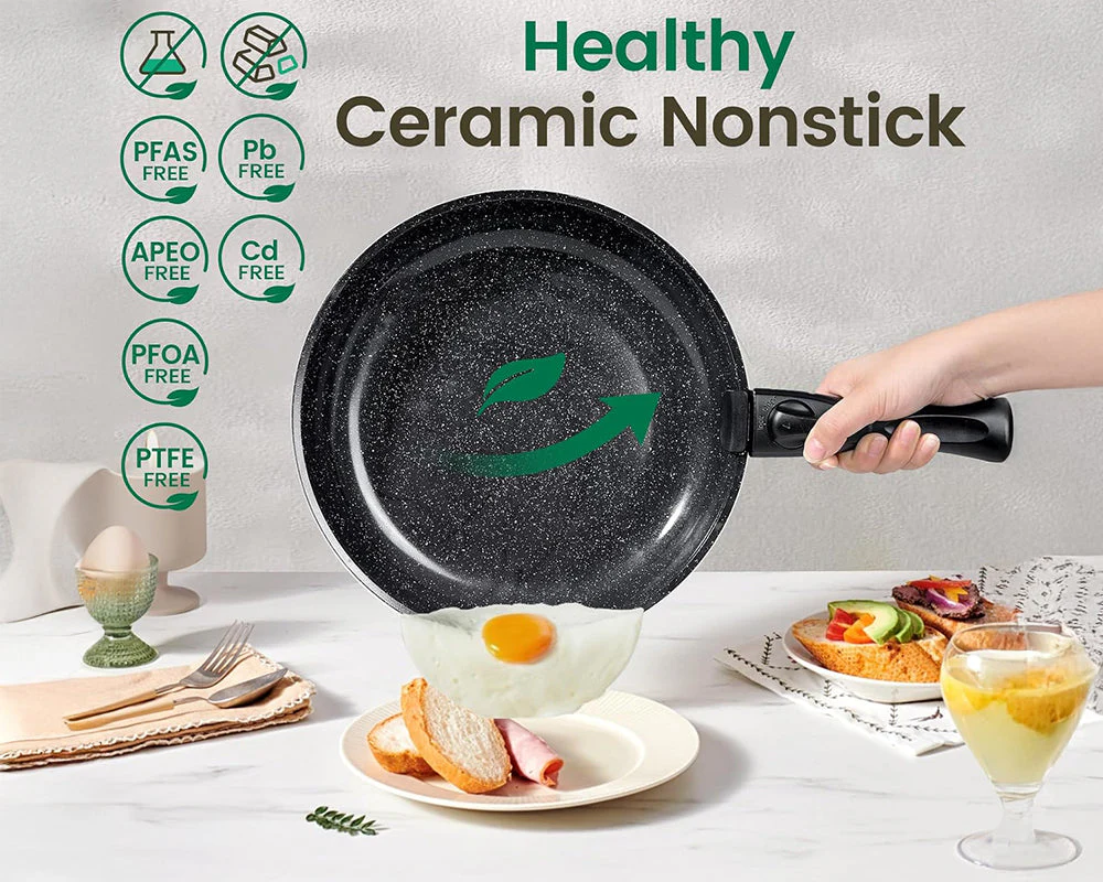 19 Piece Nonstick Induction Cookware Set - Image 3
