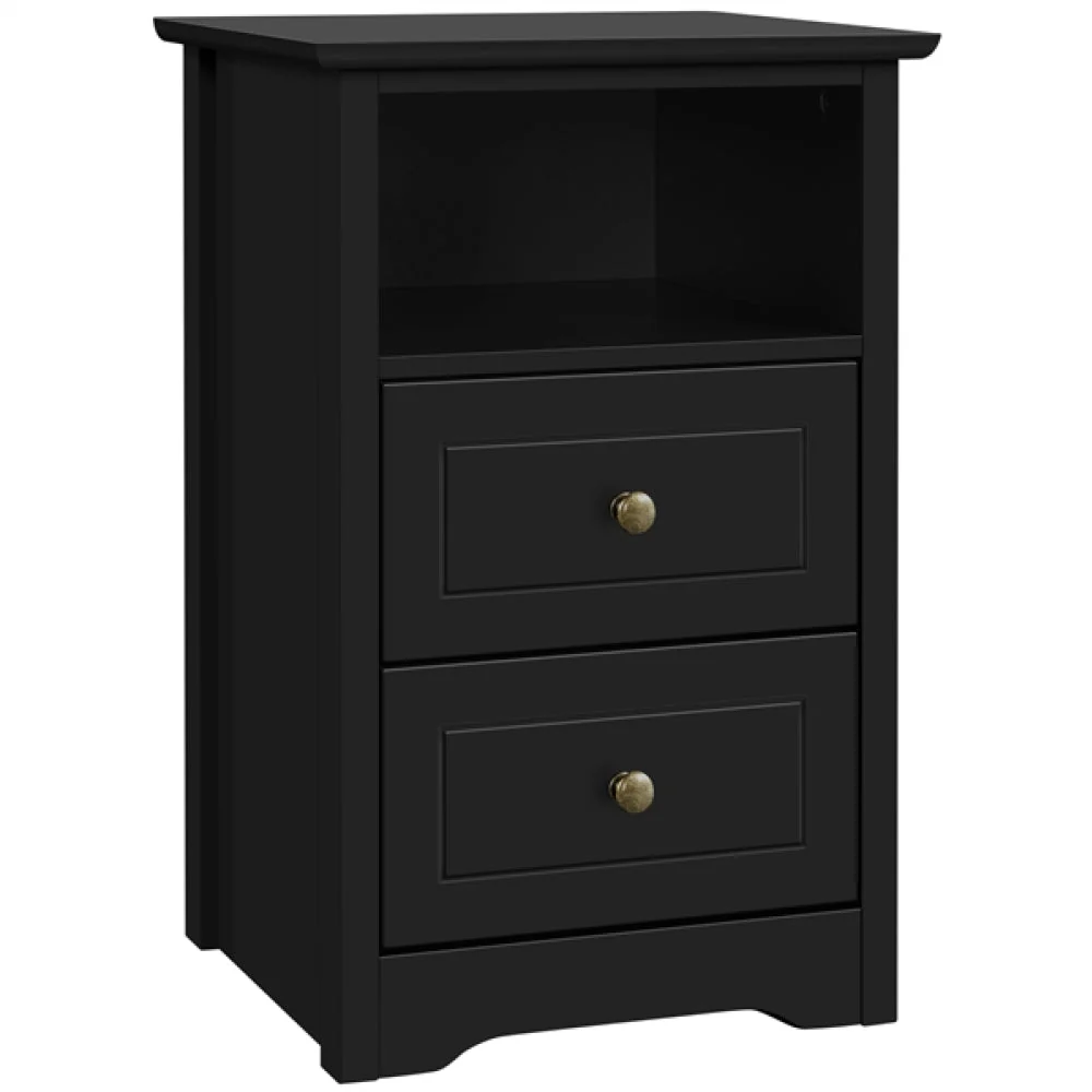 2 Drawer Bedside Table Sofa Side Table - Image 4