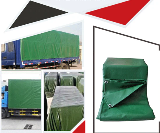 2 x 5m Canvas Tarpaulin Tarps - Image 2