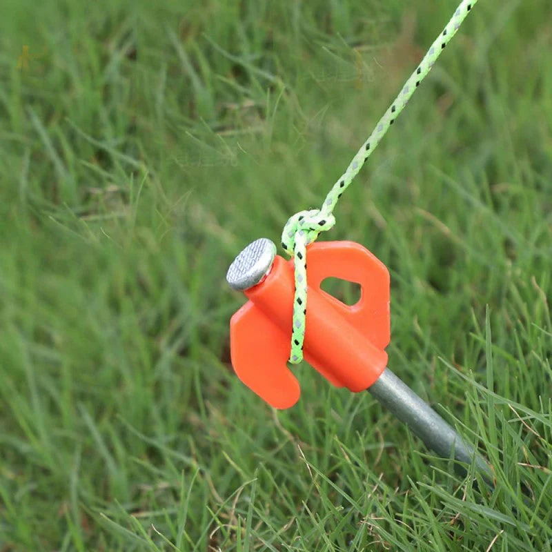 20x Camping Tent Pegs Heavy Duty Screw Steel In Ground Camping Outdoor Stakes - Image 7