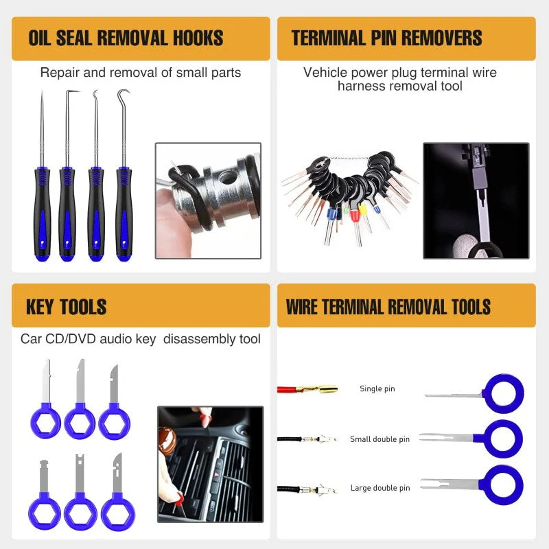 238PCS Car Trim Removal Tool kit - Image 9