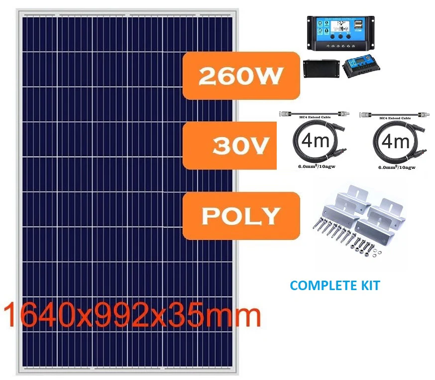 260W  Solar Panel - Image 3