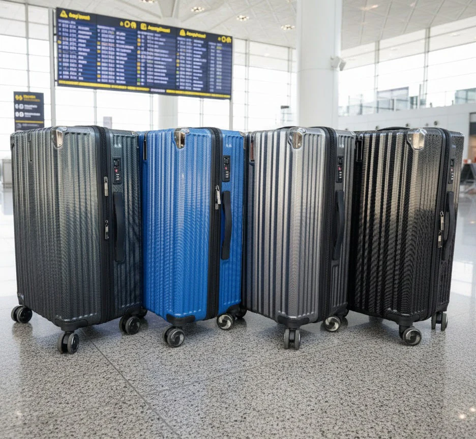 28" Check In  Suitcase Hardcase Travel Lightweight 4 Wheels