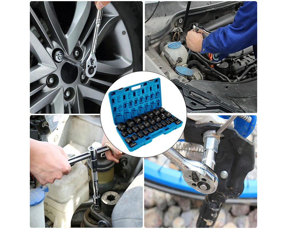 29 PCS Deep Impact Socket Set - Image 4