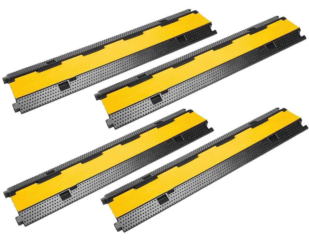 2 Channel Floor Cable Protector Solid Ramp - Image 4