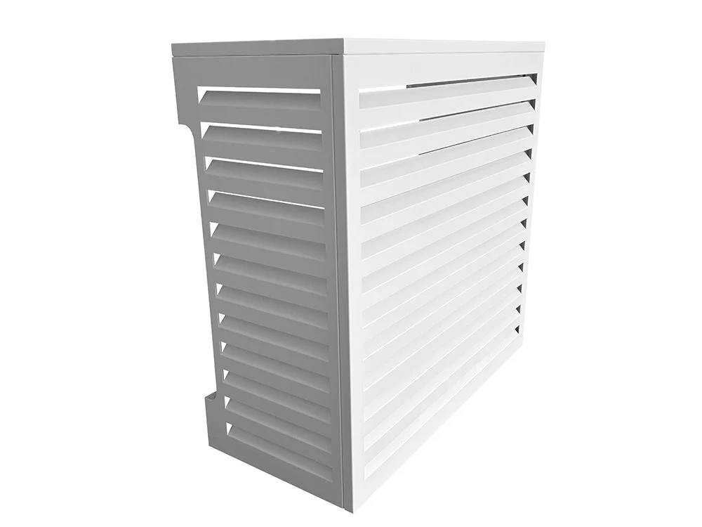 2mm Thickness Aluminum Heat Pump Cover- White -Medium - Image 3