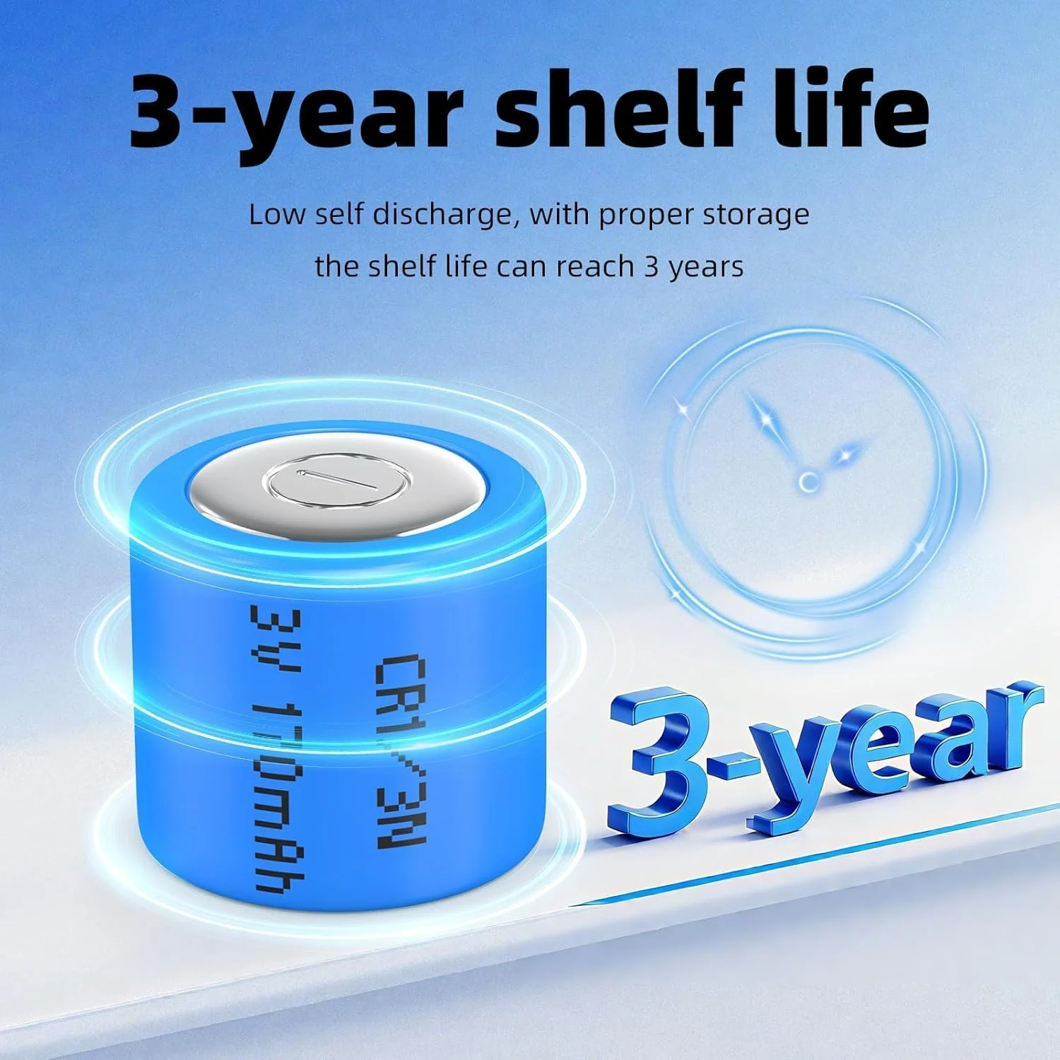 2PCS CR1/3N Lithium Battery 2L76, K58L, DL1/3N, 5018LC, CR11108, CR1/3N, CR13N - Image 3