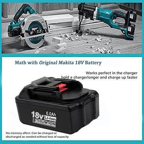 2X Replacement Makita 18V Battery 6AH Makita Battery - Image 4