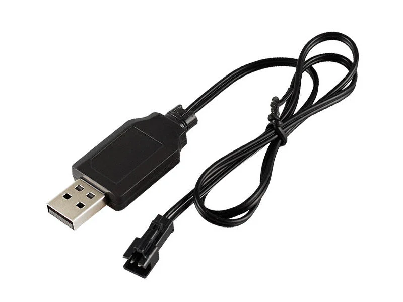 3.7V USB SM-2P Charging Cable for Car or Boat Black - Image 3