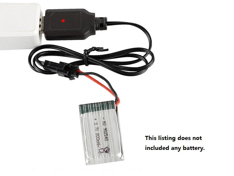 3.7V USB SM-2P Charging Cable for Car or Boat Black - Image 4