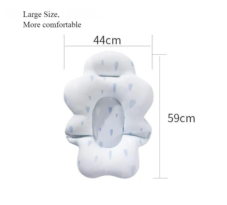 3 in 1 Foldable Baby Bath Tub & Bath Seats -Unisex Grey - Image 9