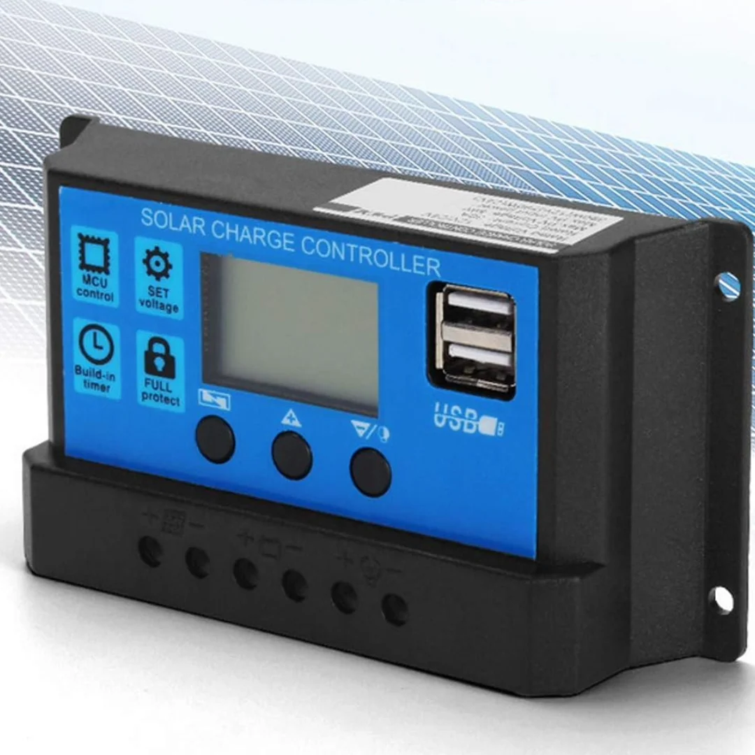 30A Solar Panel Regulator Charge Controller & Timer - Image 5