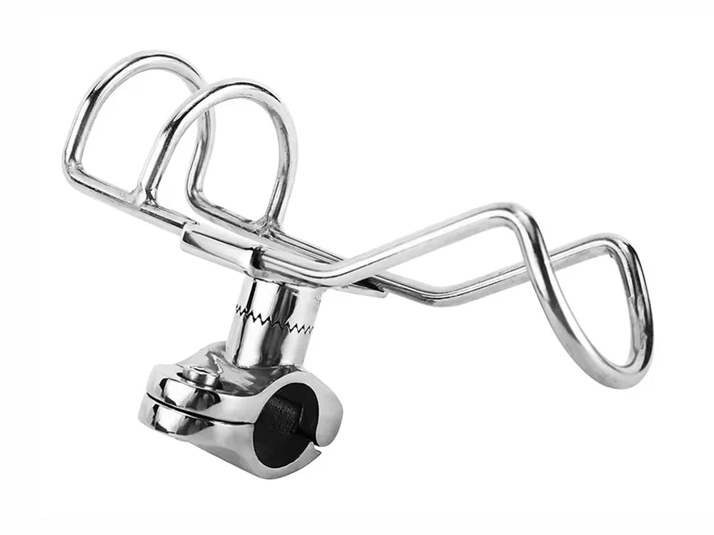316 Stainless Steel Rail Mount Fishing Rod Holder - Image 4