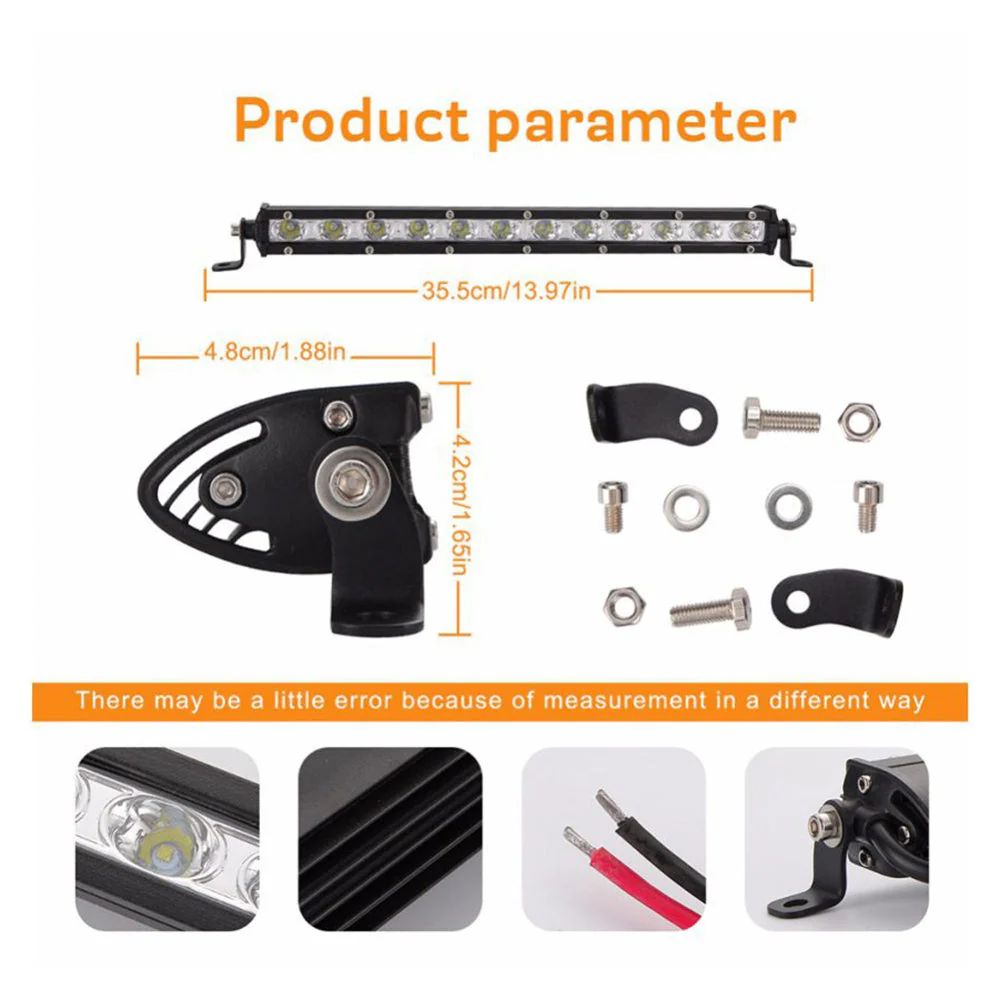 36W Slim LED Work Light - Image 5