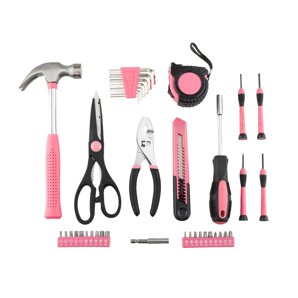 39 Pcs Hand Tools Set Home Repair Toolbox Basic Toolkit set - Image 11